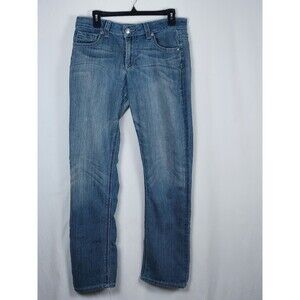 Uknighted Blue Jeans Size 10 Women's Denim Pants RN74578 ZIP BACK POCKETS